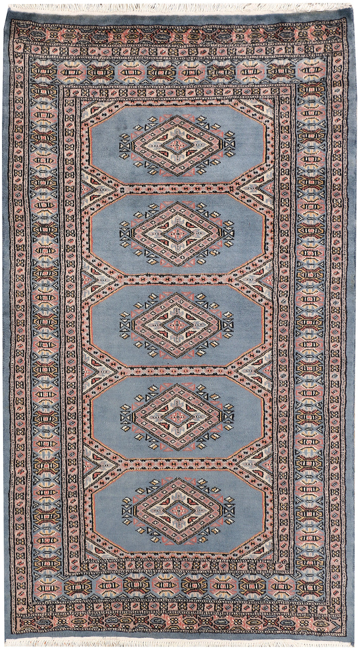Light Slate Grey Jaldar 3' x 5' 3 - No. 47339 - ALRUG Rug Store