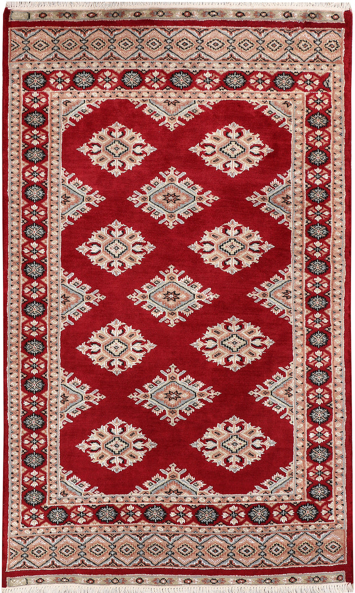 Dark Red Jaldar 3'  1" x 5' " - No. QA87740
