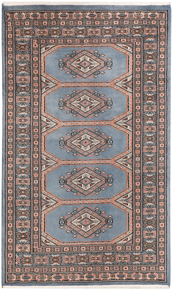 Light Slate Grey Jaldar 3'  1" x 5' " - No. QA91411