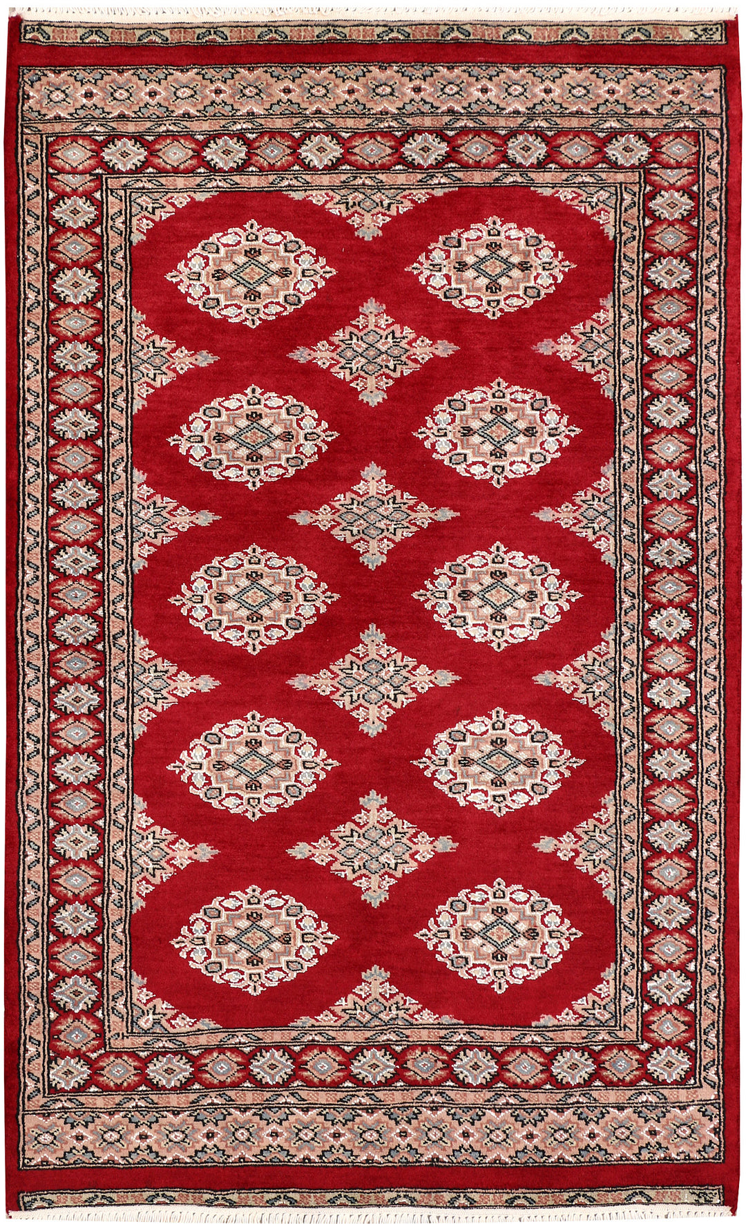 Dark Red Jaldar 3' 1 x 5' - No. 47342 - ALRUG Rug Store