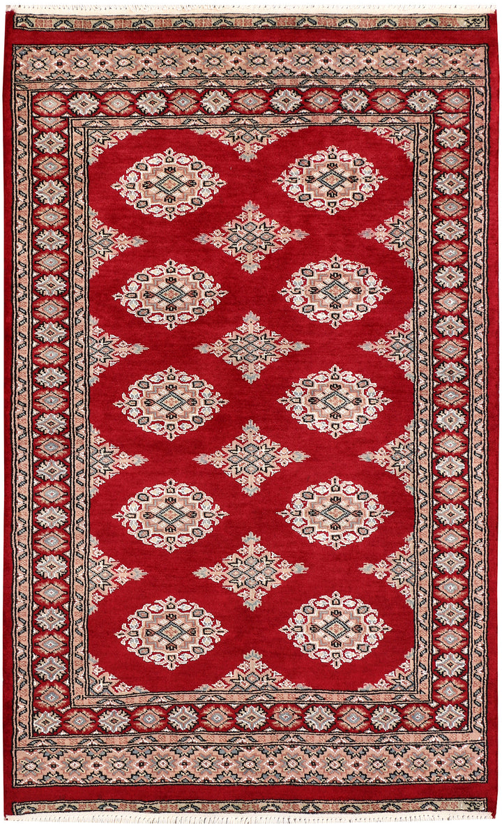 Dark Red Jaldar 3' 1 x 5' - No. 47342 - ALRUG Rug Store