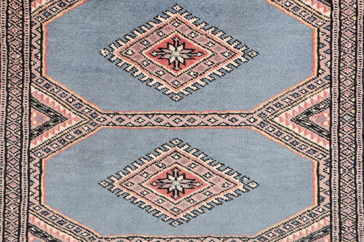 Light Slate Grey Jaldar 3'  3" x 5'  3" - No. QA77148