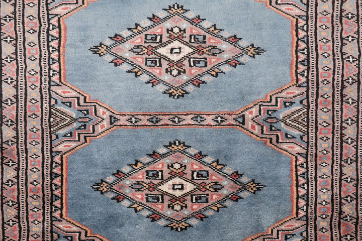 Light Slate Grey Jaldar 3'  2" x 4'  11" - No. QA87528