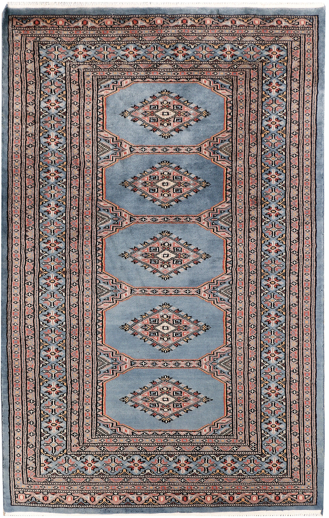 Light Slate Grey Jaldar 3' 2 x 4' 11 - No. 47345