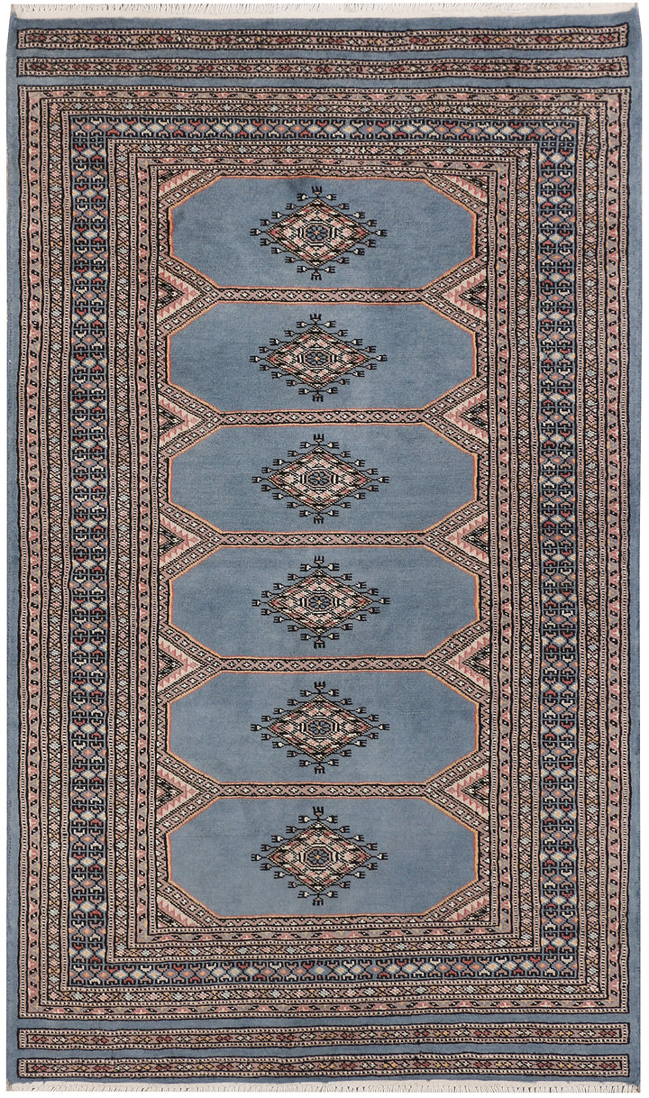 Light Slate Grey Jaldar 3'  x" 5' " - No. QA67868