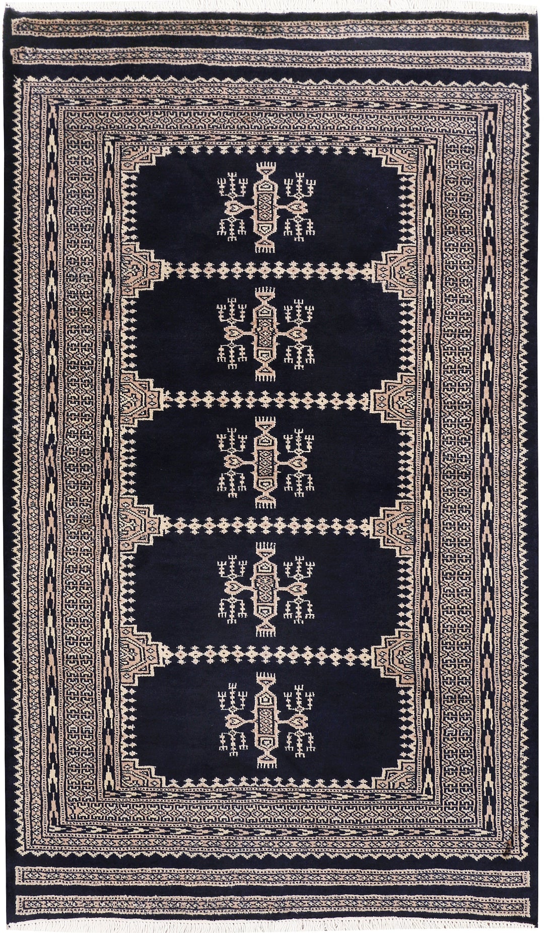 Midnight Blue Jaldar 3' 2 x 5' 3 - No. 47352 - ALRUG Rug Store