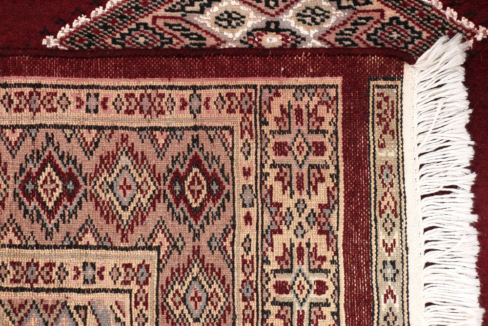 Maroon Jaldar 3' 2 x 5' - No. 47354 - ALRUG Rug Store