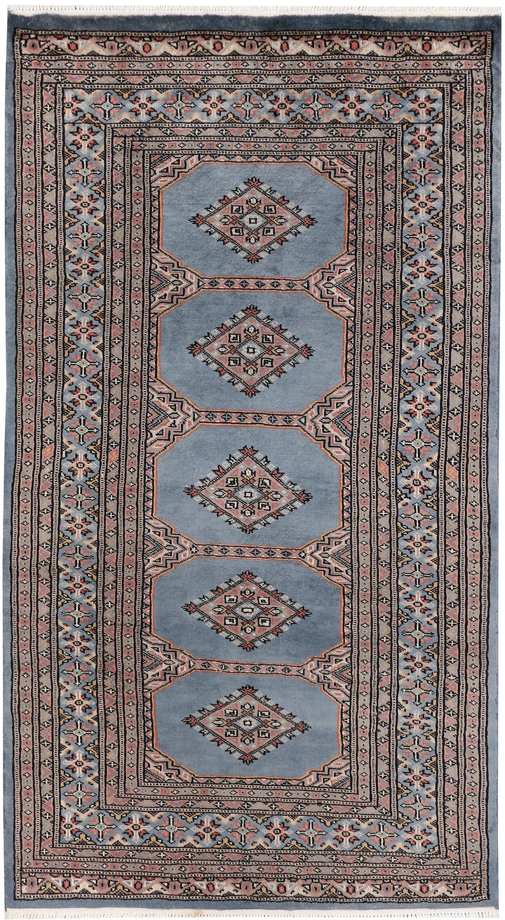 Light Slate Grey Jaldar 3'  1" x 5'  3" - No. QA91763