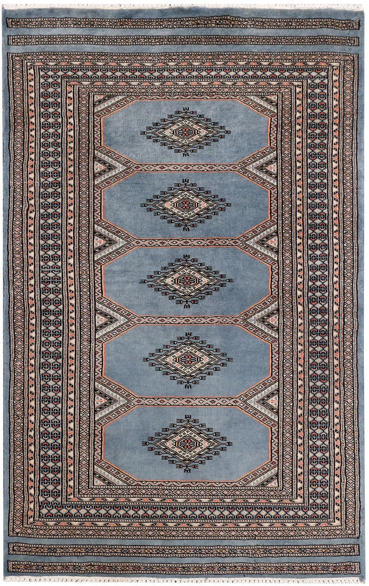 Light Slate Grey Jaldar 3'  1" x 4'  10" - No. QA90016