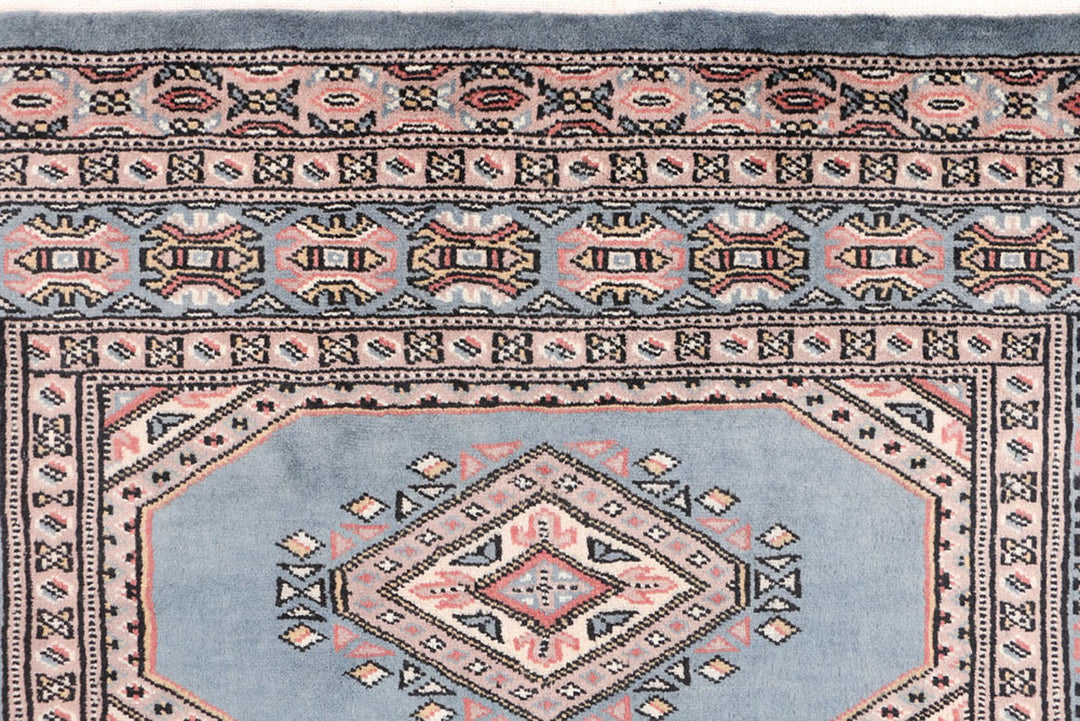 Light Slate Grey Jaldar 3'  2" x 5'  3" - No. QA79829