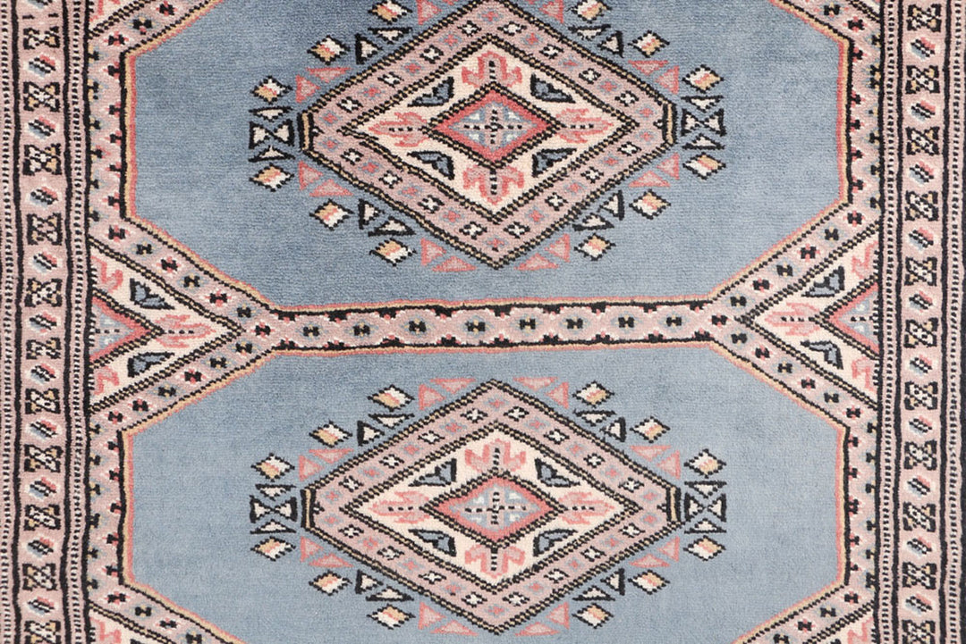 Light Slate Grey Jaldar 3'  2" x 5'  3" - No. QA79829