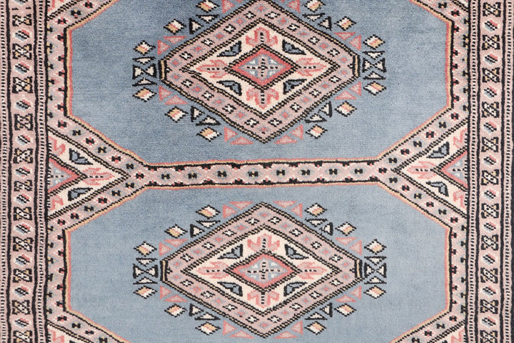 Light Slate Grey Jaldar 3'  2" x 5'  3" - No. QA79829