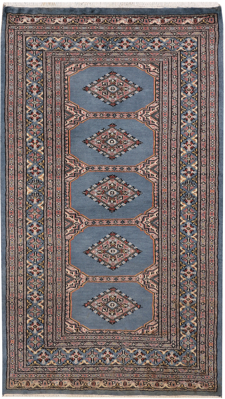 Light Slate Grey Jaldar 3'  1" x 5'  4" - No. QA29988