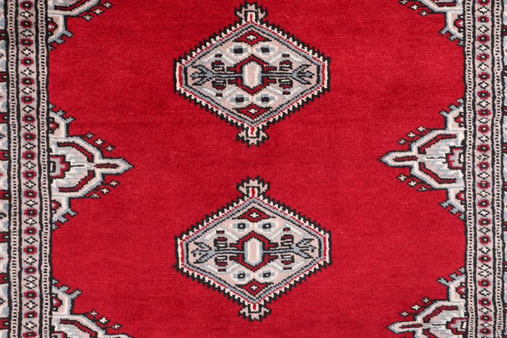 Dark Red Jaldar 3' 1 x 5' 1 - No. 47368 - ALRUG Rug Store