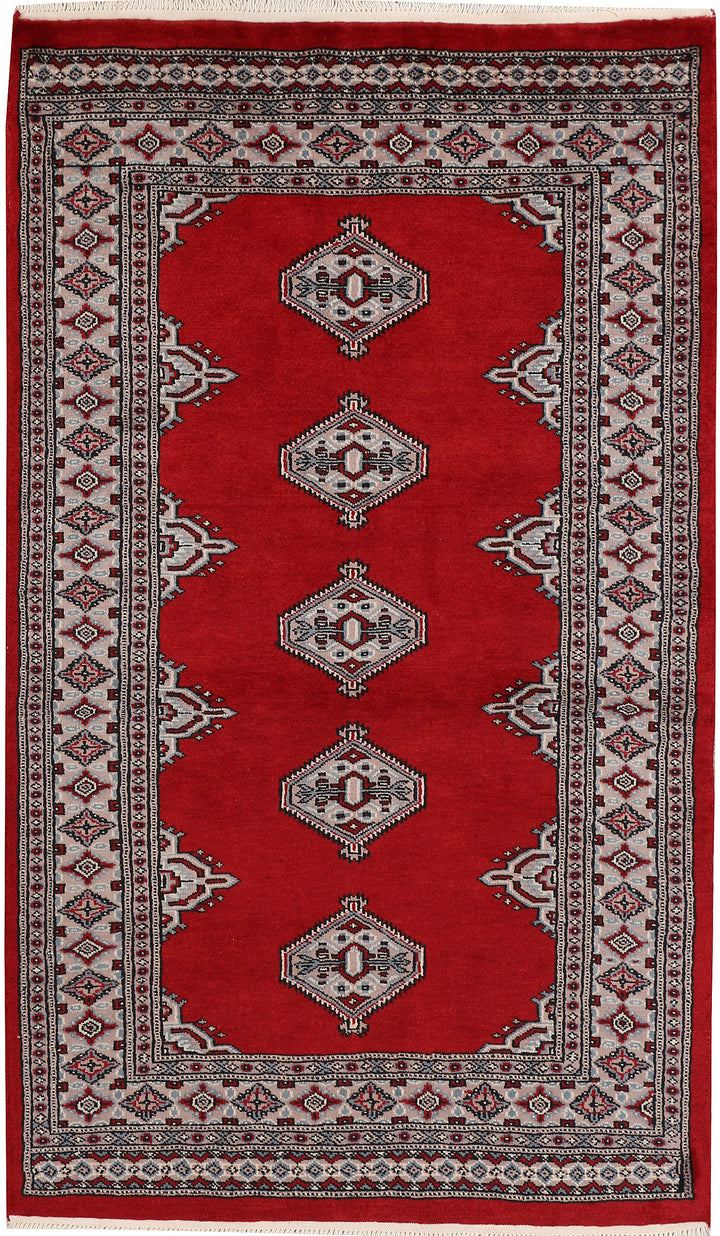 Dark Red Jaldar 3' 1 x 5' 1 - No. 47368 - ALRUG Rug Store