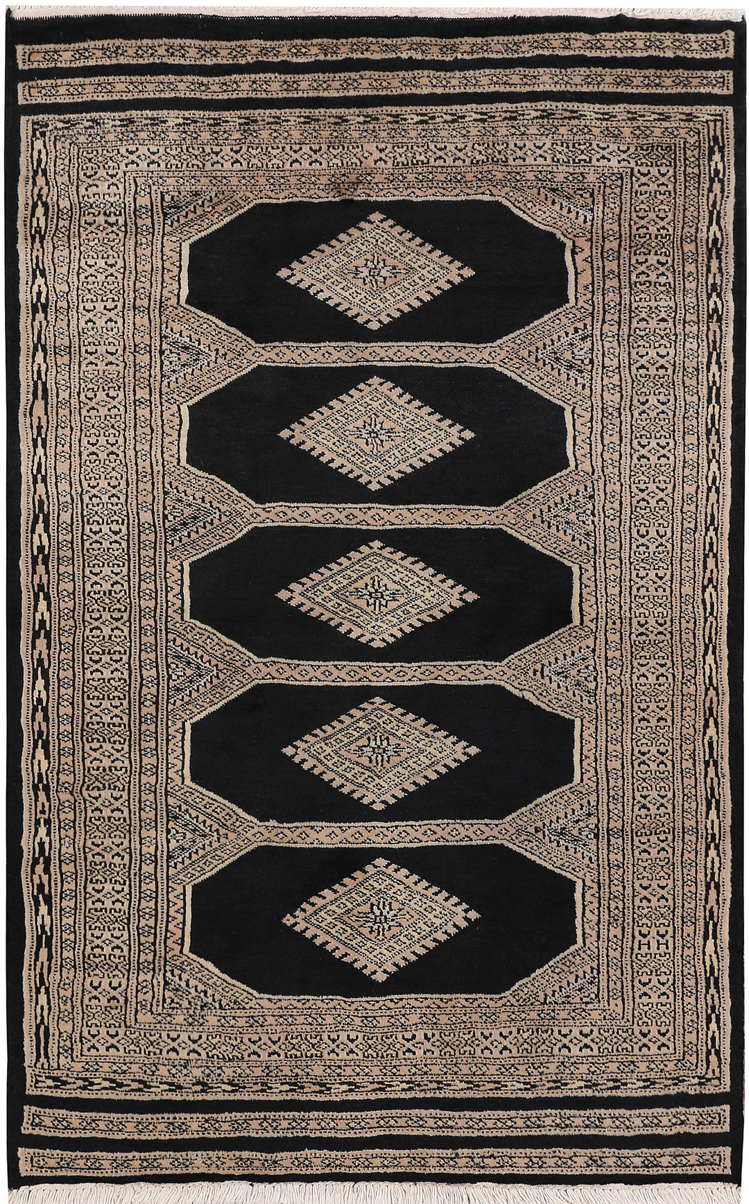 Black Jaldar 3' x 4' 9 - No. 47369 - ALRUG Rug Store