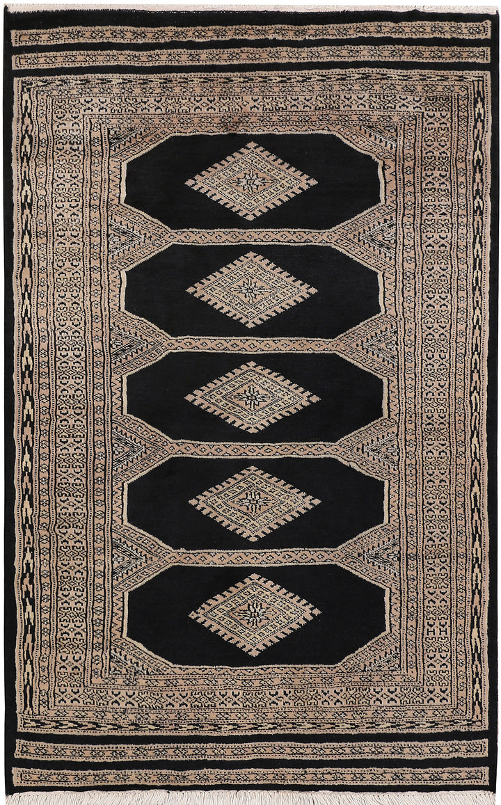Black Jaldar 3' x 4' 9 - No. 47369 - ALRUG Rug Store