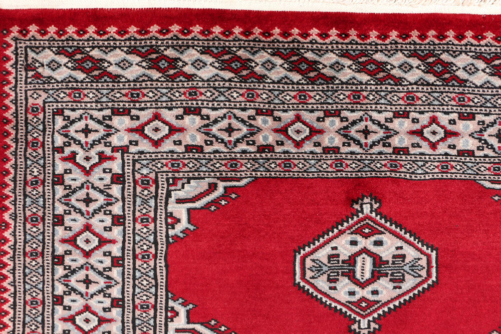 Dark Red Jaldar 3' 1 x 4' 9 - No. 47370 - ALRUG Rug Store