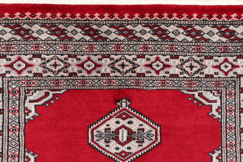 Dark Red Jaldar 3' 1 x 4' 9 - No. 47370 - ALRUG Rug Store
