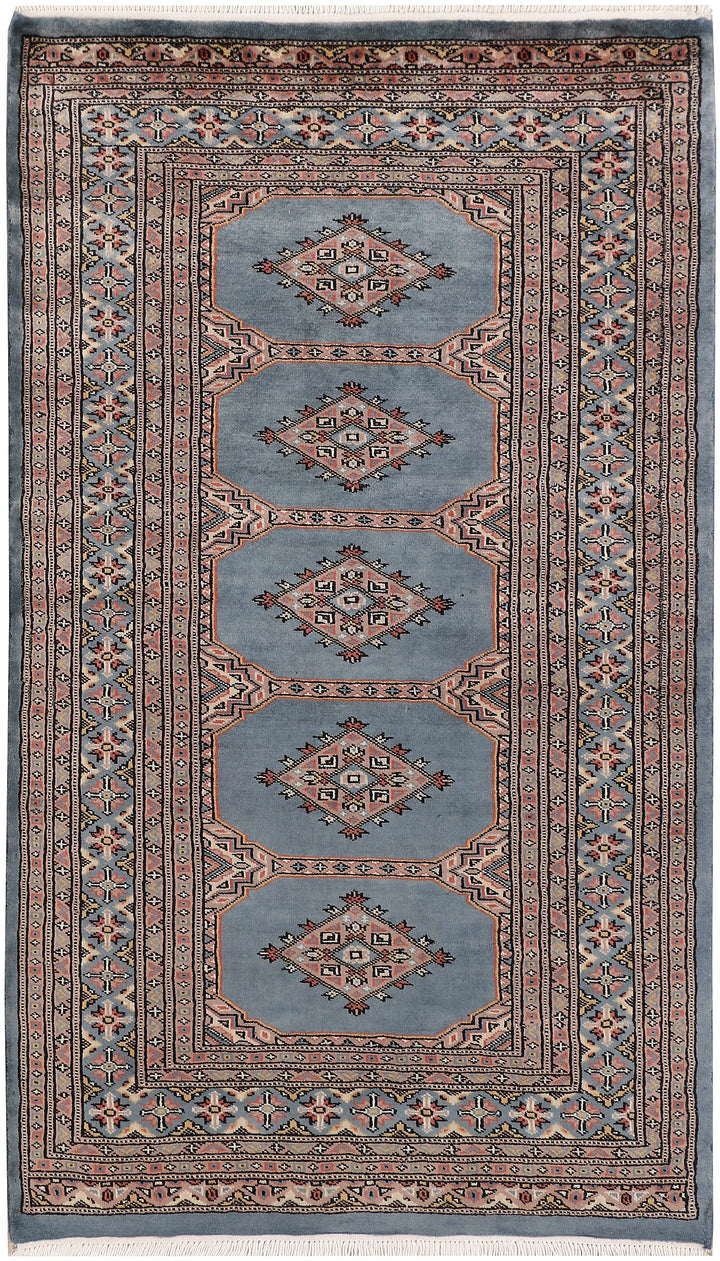 Light Slate Grey Jaldar 3'  1" x 5'  4" - No. QA51608