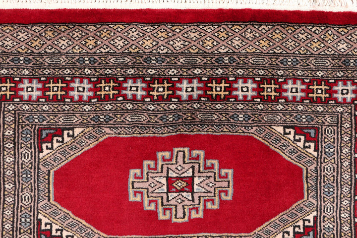 Dark Red Jaldar 3'  1" x 5' " - No. QA93512