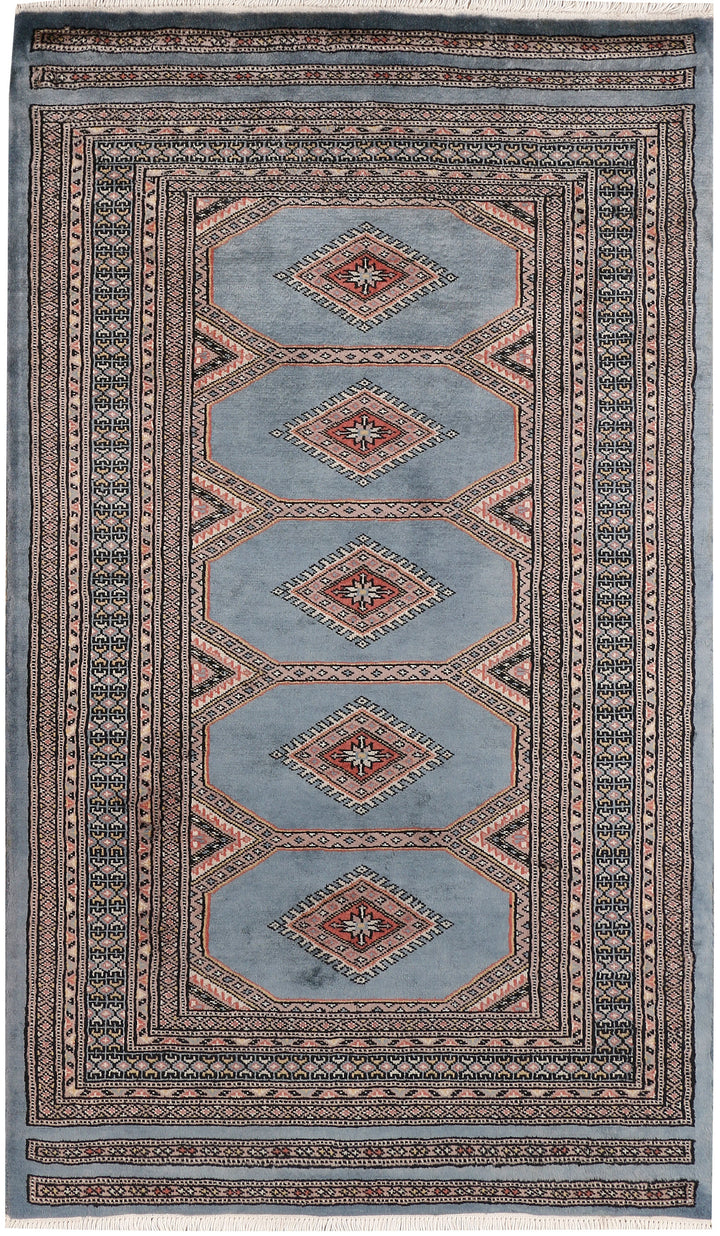 Light Slate Grey Jaldar 3'  1" x 5'  3" - No. QA14320