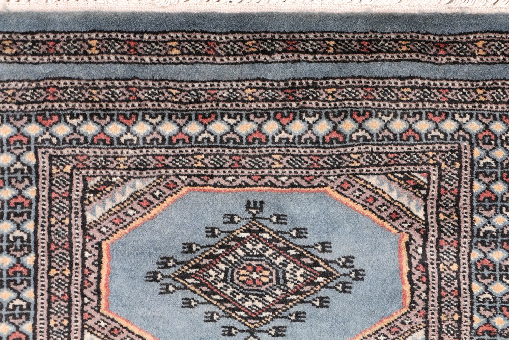 Light Slate Grey Jaldar 2' x 6' 2 - No. 47382 - ALRUG Rug Store