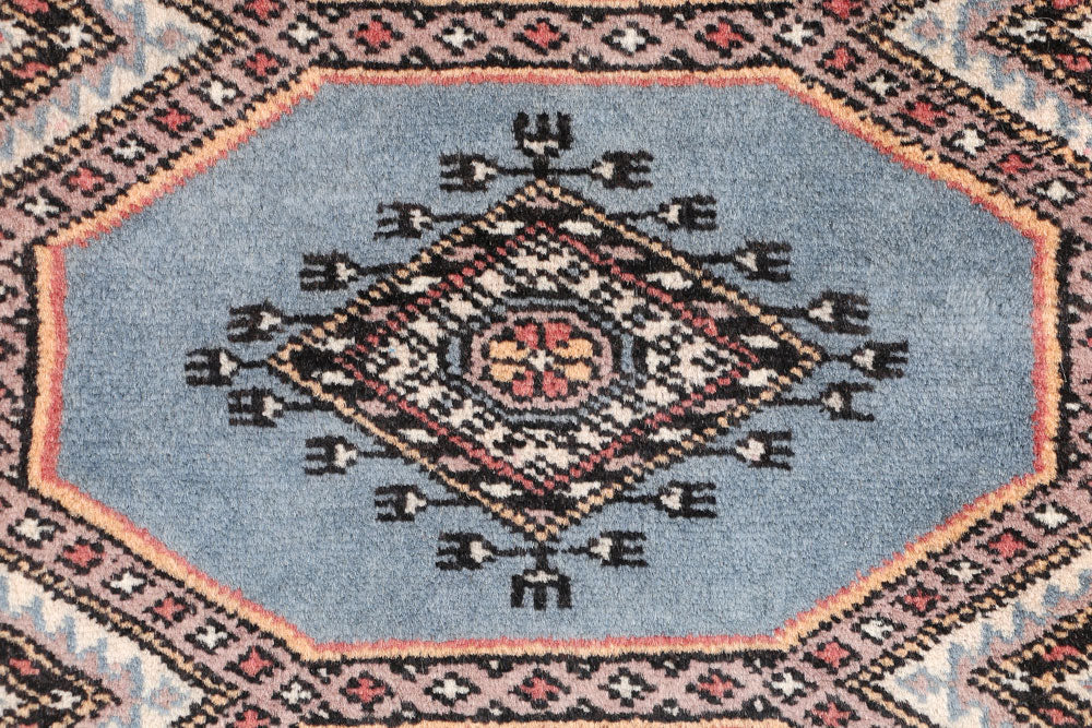 Light Slate Grey Jaldar 2' x 6' 2 - No. 47382 - ALRUG Rug Store