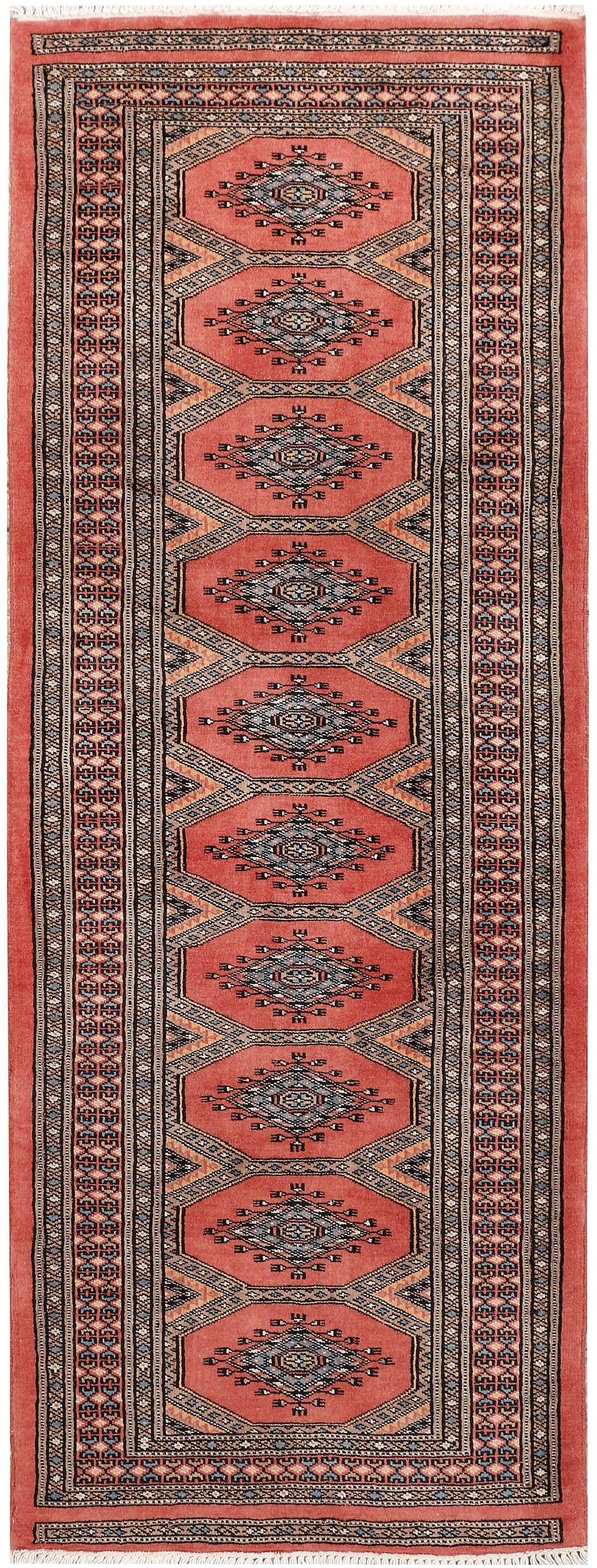 Salmon Jaldar 2' 3 x 5' 11 - No. 47394 - ALRUG Rug Store