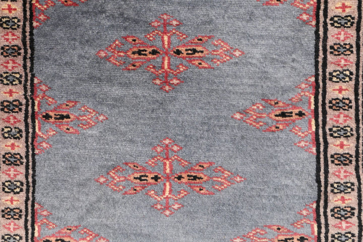 Slate Grey Butterfly 2' 1 x 5' 9 - No. 47399 - ALRUG Rug Store