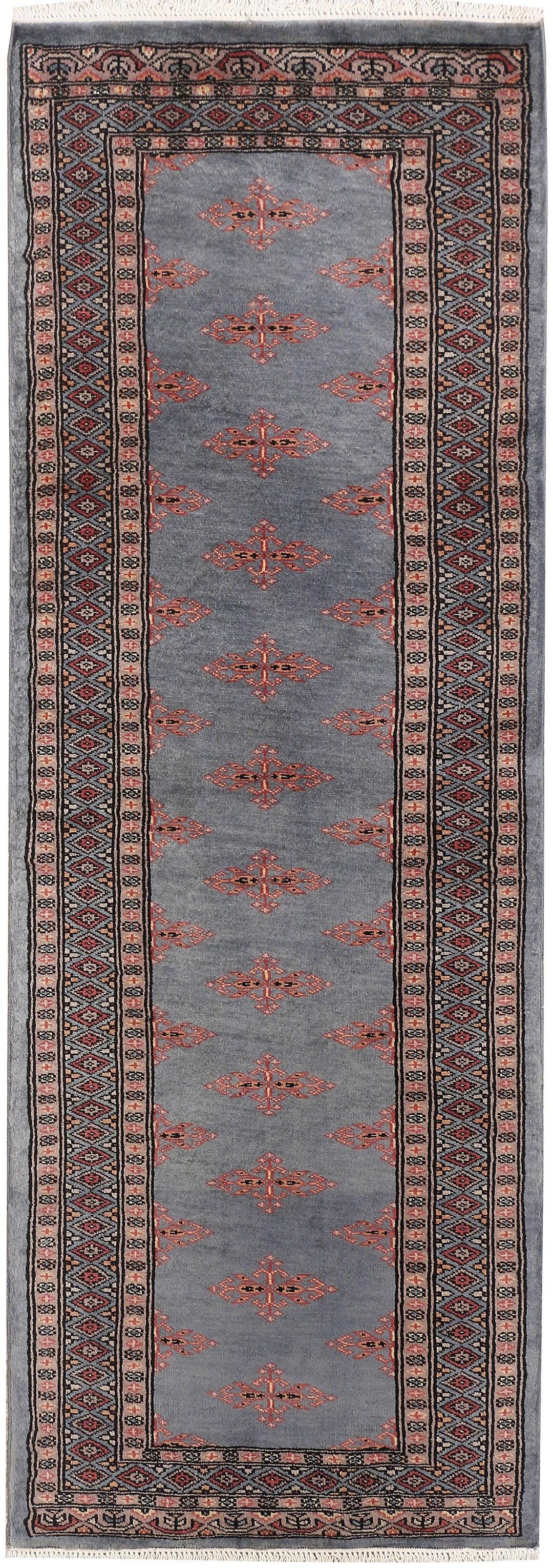 Slate Grey Butterfly 2' 1 x 5' 9 - No. 47399 - ALRUG Rug Store