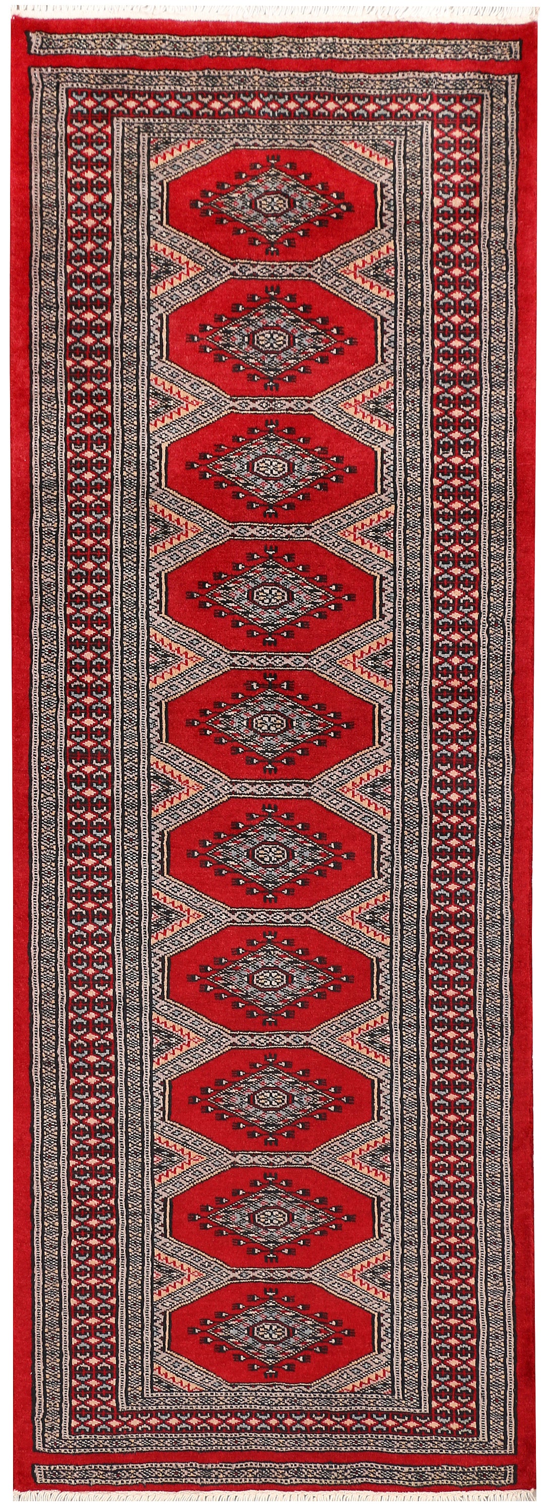 Dark Red Jaldar 2' 1 x 5' 10 - No. 47400 - ALRUG Rug Store