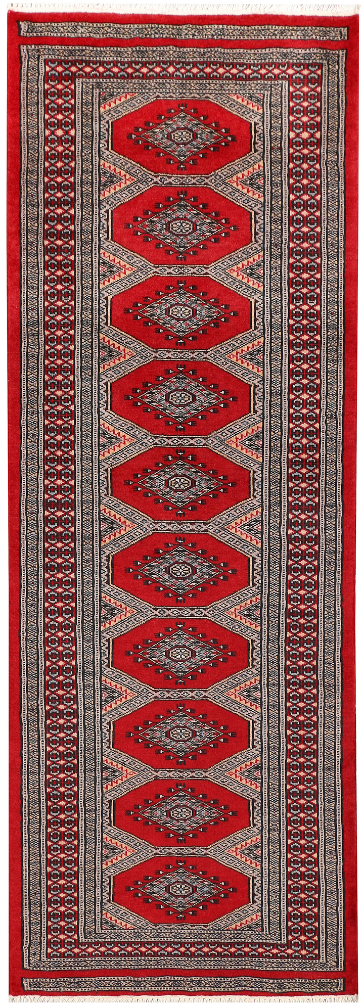 Dark Red Jaldar 2'  1" x 5'  10" - No. QA65058
