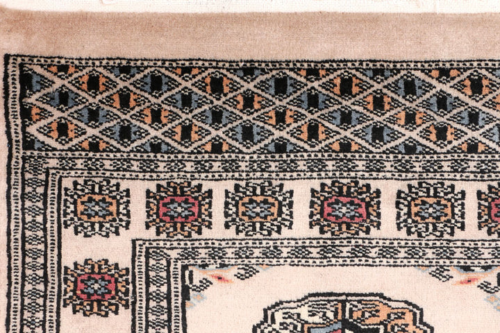 Tan Bokhara 2' 1 x 5' 10 - No. 47402 - ALRUG Rug Store