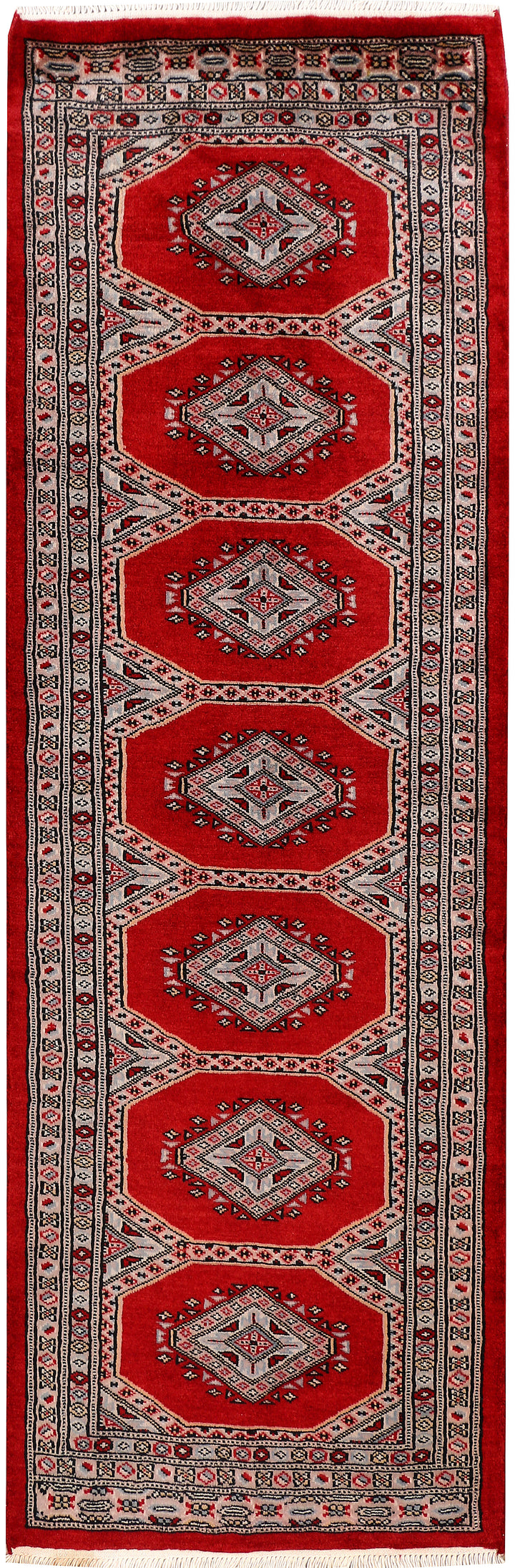 Firebrick Jaldar 2' 1 x 6' 4 - No. 47403 - ALRUG Rug Store