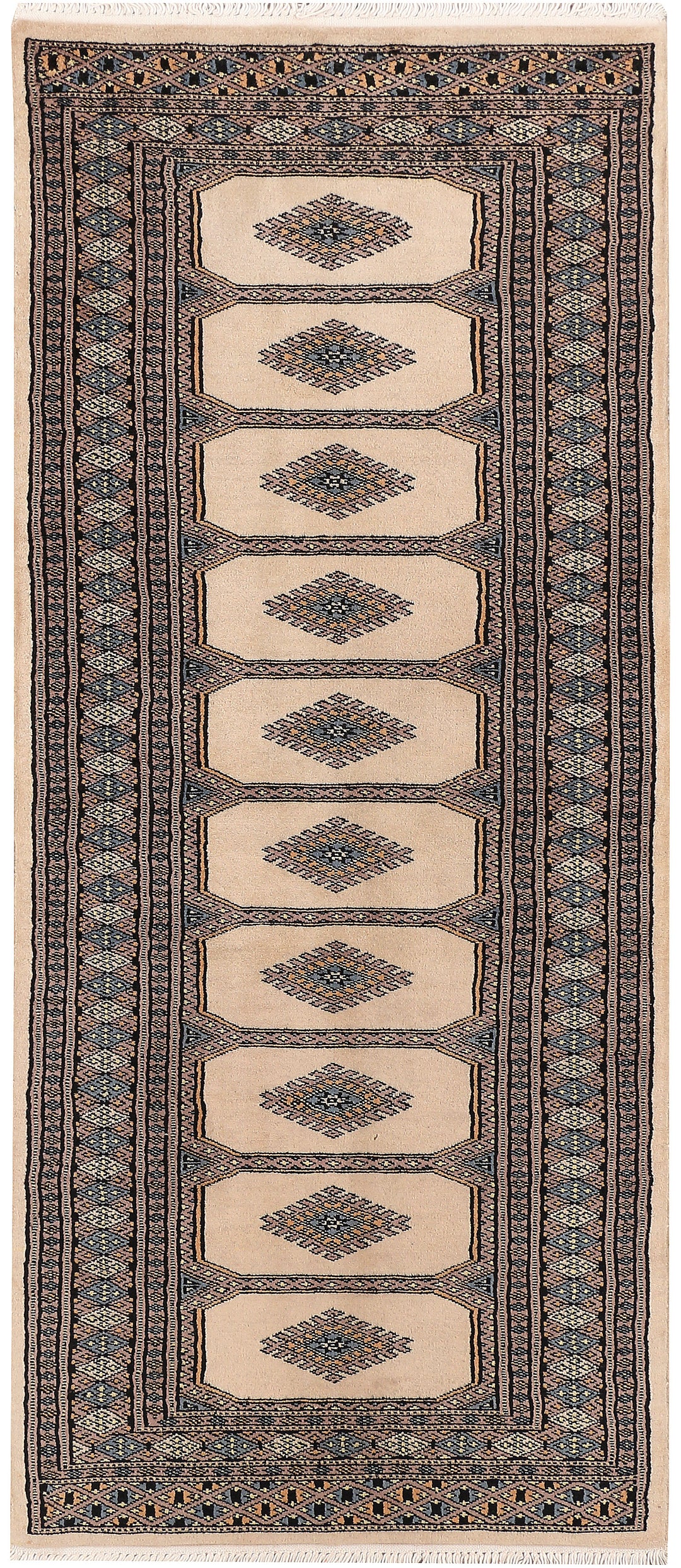 Bisque Jaldar 2' 1 x 6' - No. 47404 - ALRUG Rug Store