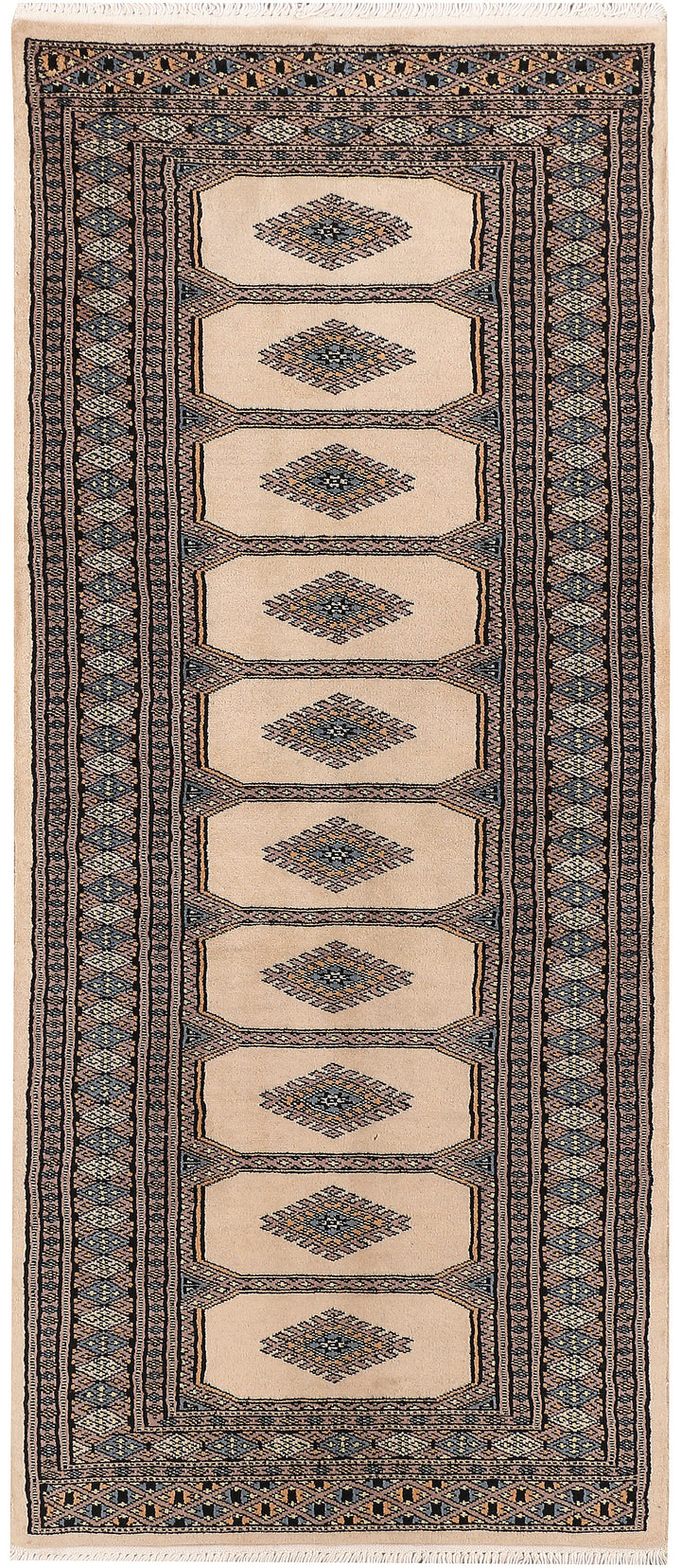 Bisque Jaldar 2' 1 x 6' - No. 47404 - ALRUG Rug Store