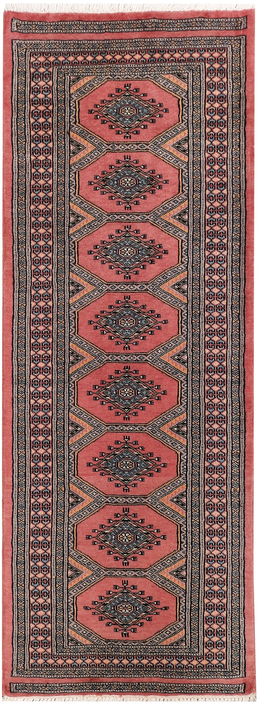 Dark Salmon Jaldar 2' 1 x 5' 8 - No. 47410 - ALRUG Rug Store