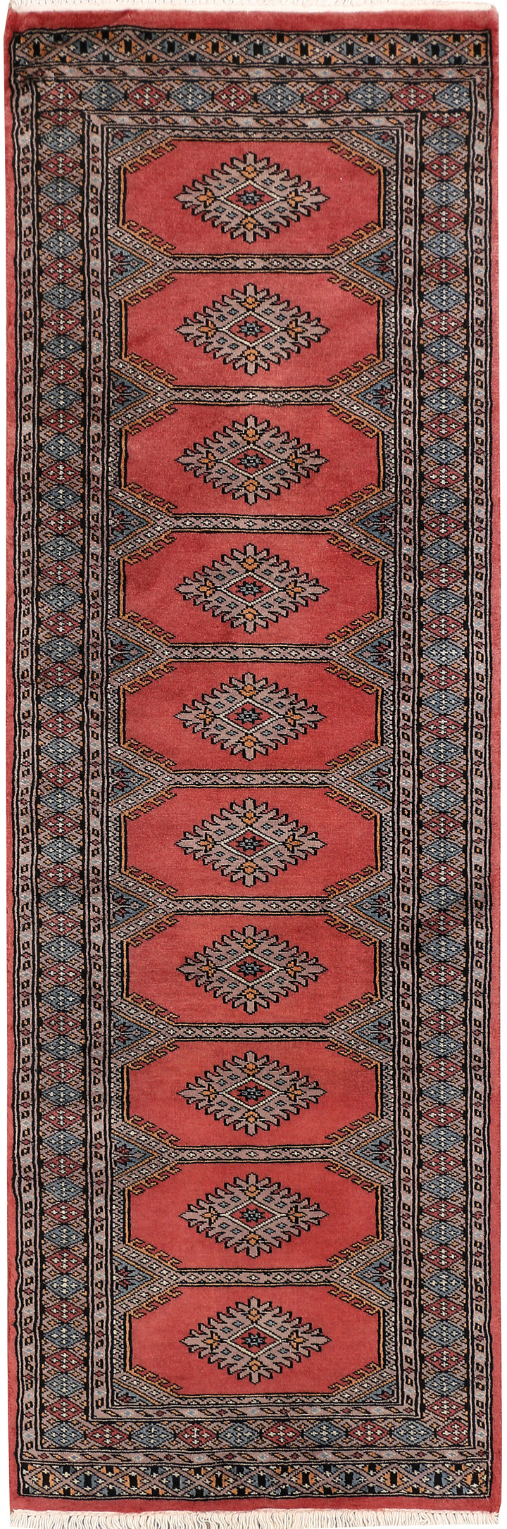 Dark Salmon Jaldar 2' x 6' 2 - No. 47415 - ALRUG Rug Store