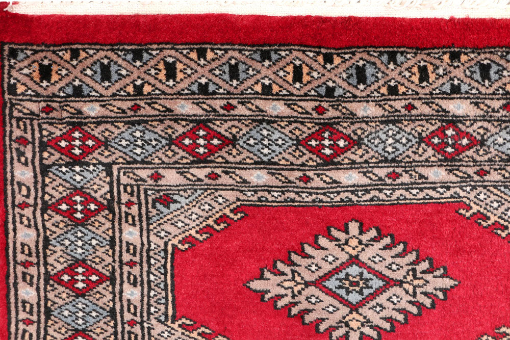 Firebrick Jaldar 2' 1 x 6' 3 - No. 47418 - ALRUG Rug Store