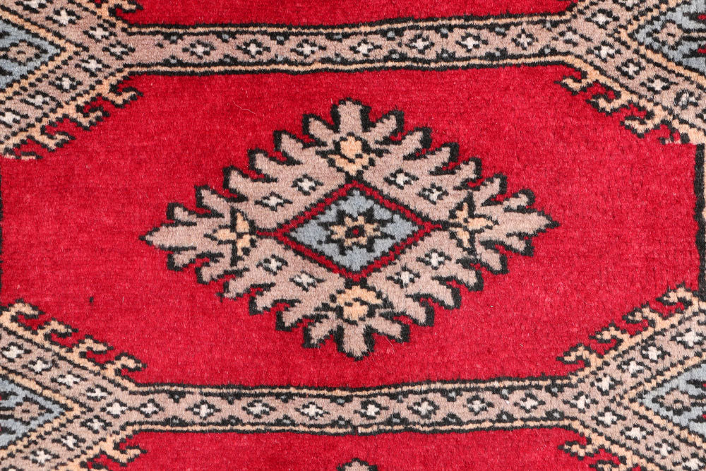 Firebrick Jaldar 2' 1 x 6' 3 - No. 47418 - ALRUG Rug Store