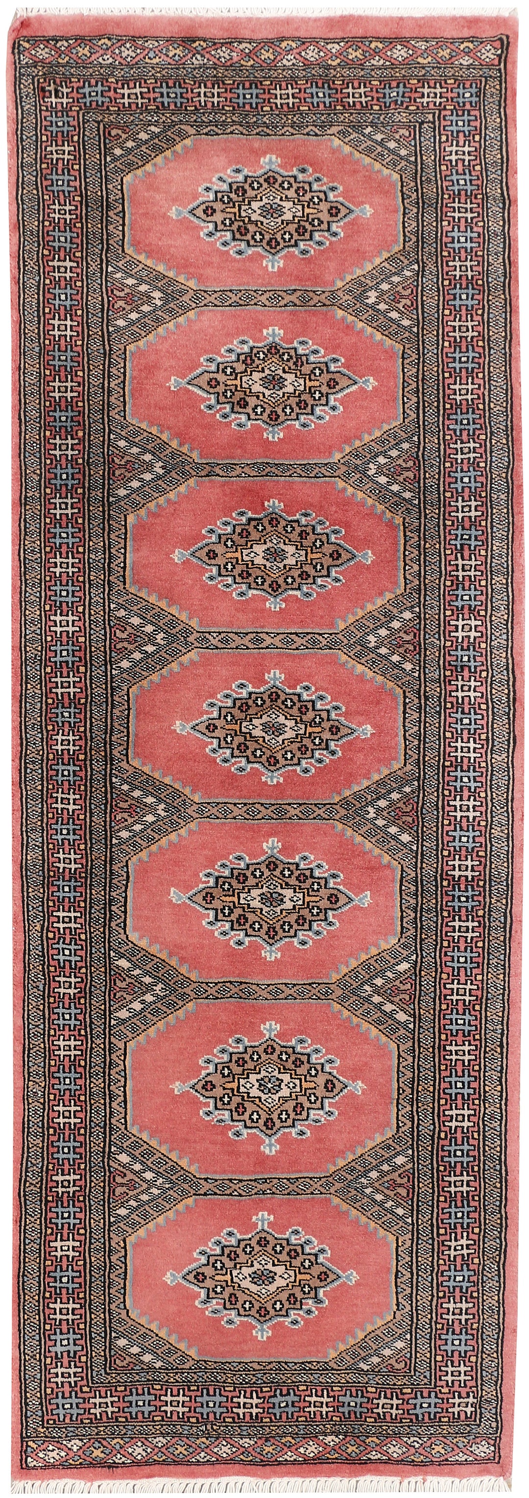 Light Coral Jaldar 2' x 5' 10 - No. 47424 - ALRUG Rug Store