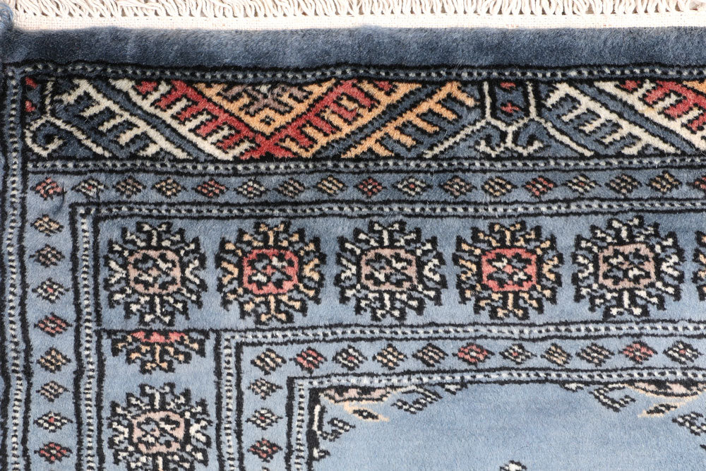 Light Slate Grey Butterfly 2' x 6' 5 - No. 47425 - ALRUG Rug Store