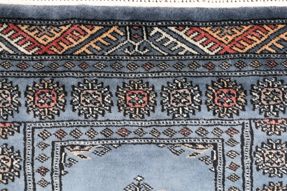 Light Slate Grey Butterfly 2' x 6' 5 - No. 47425 - ALRUG Rug Store