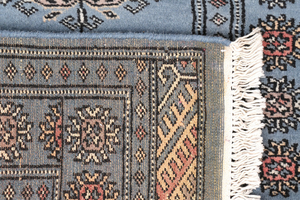 Light Slate Grey Butterfly 2' x 6' 5 - No. 47425 - ALRUG Rug Store