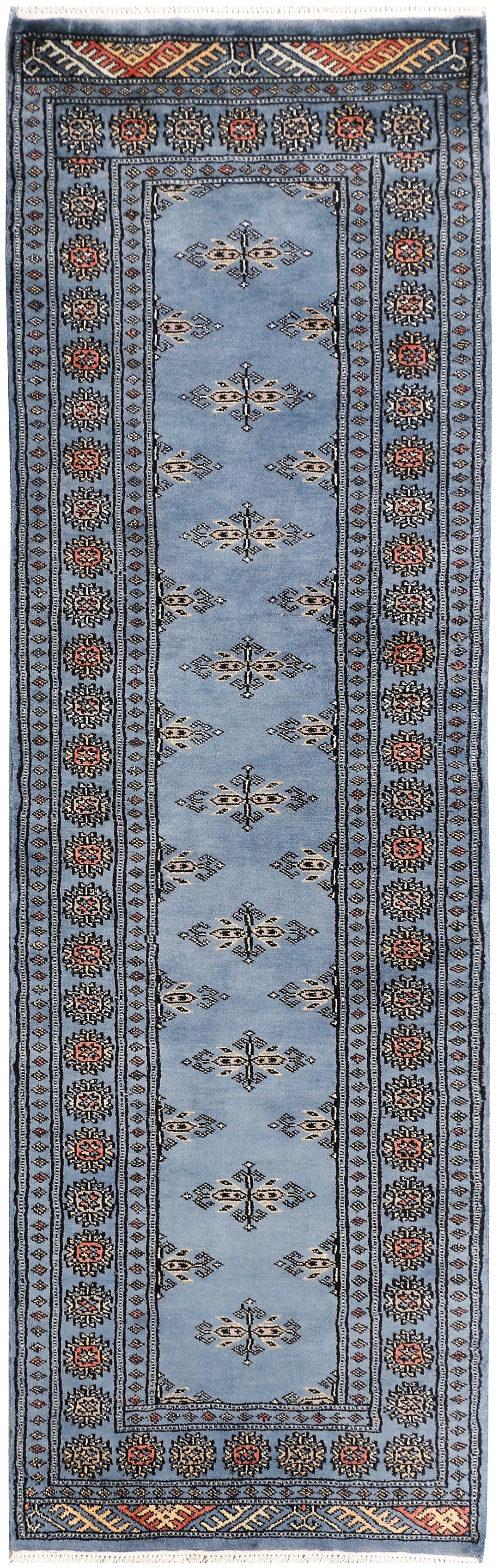 Light Slate Grey Butterfly 2' x 6' 5 - No. 47425 - ALRUG Rug Store