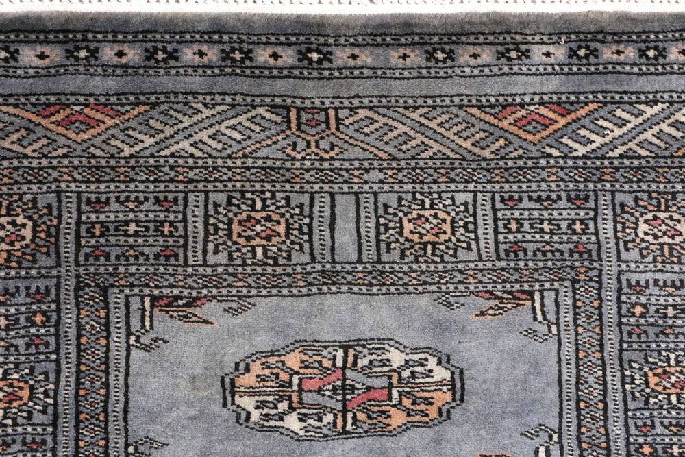 Grey Bokhara 2' 1 x 5' 11 - No. 47428 - ALRUG Rug Store