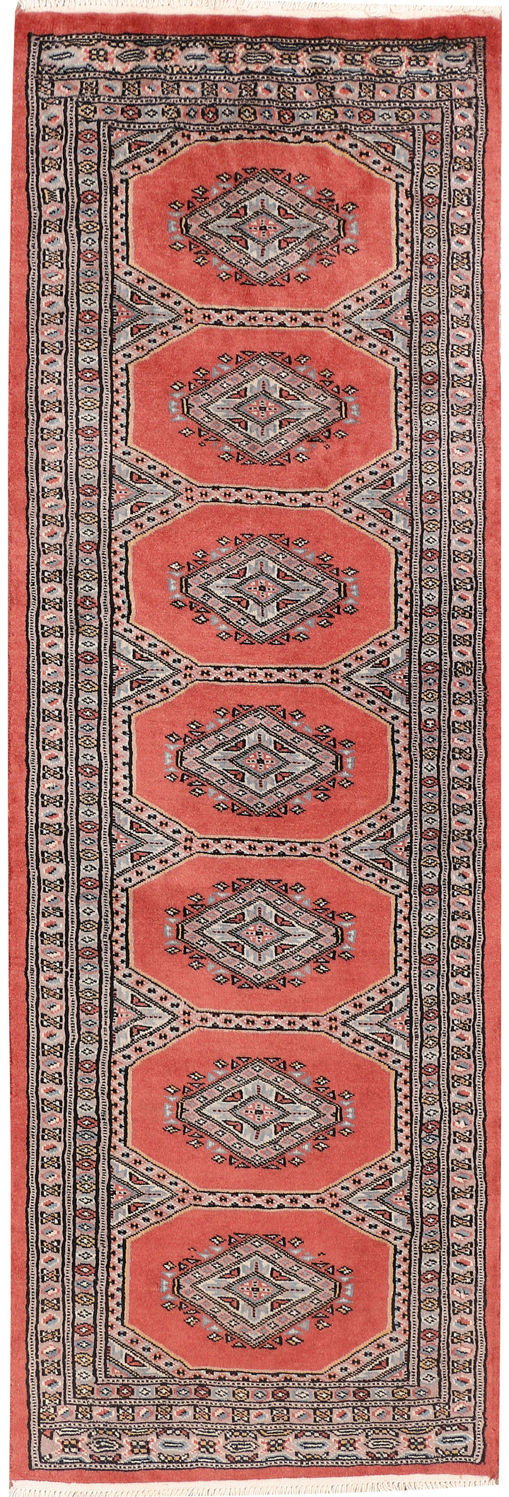 Dark Salmon Jaldar 2' 1 x 6' 2 - No. 47433 - ALRUG Rug Store