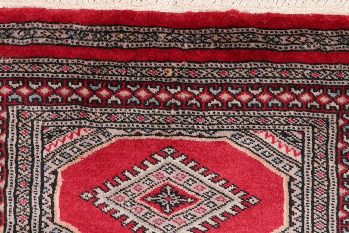 Firebrick Jaldar 2' x 6' 4 - No. 47434 - ALRUG Rug Store