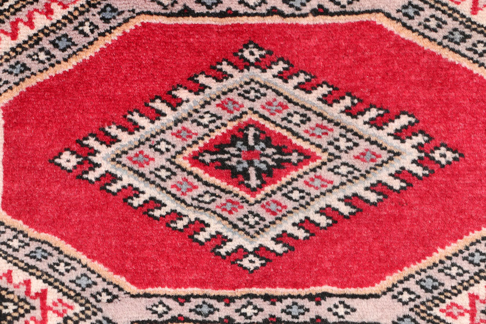 Firebrick Jaldar 2' x 6' 4 - No. 47434 - ALRUG Rug Store